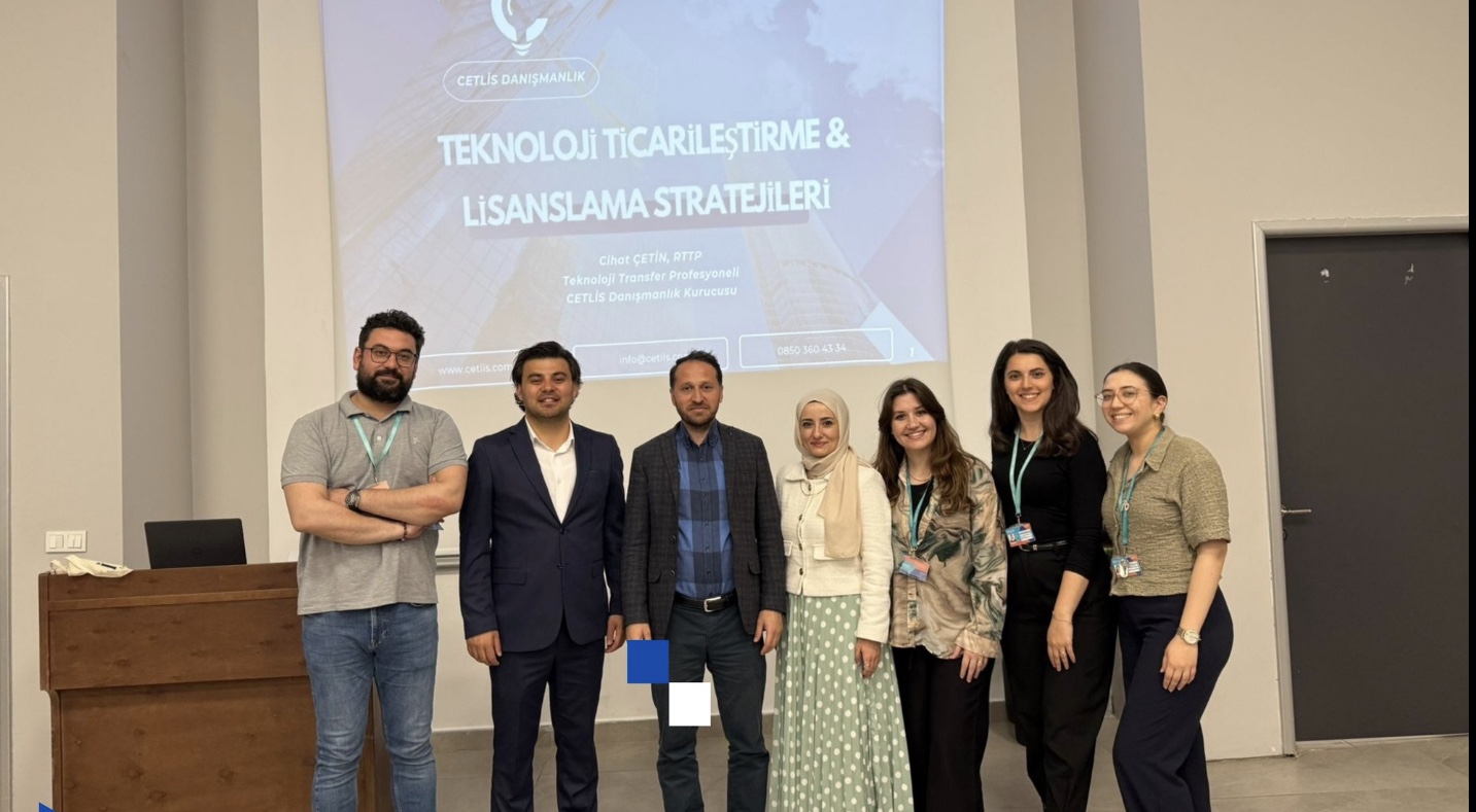 CETLİS Delivered a Training Session on Technology Commercialization and Licensing with the Cankurt & Çelik Patent Research Group