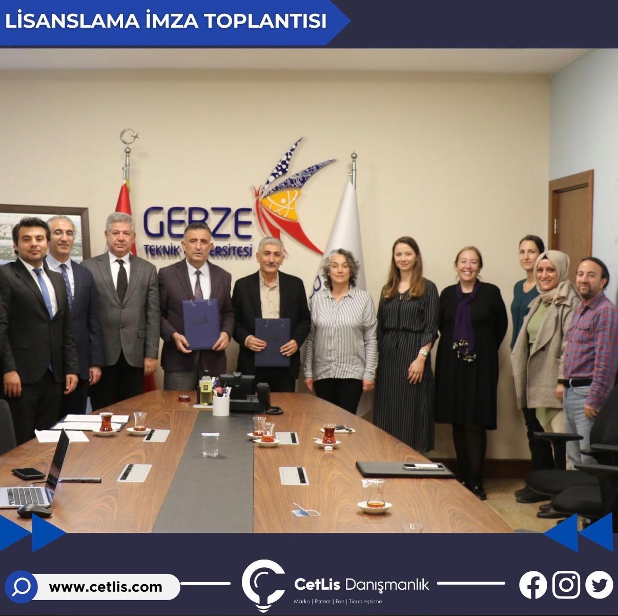 CETLİS Successfully Completed Another Patent Licensing Process with Gebze Technical University