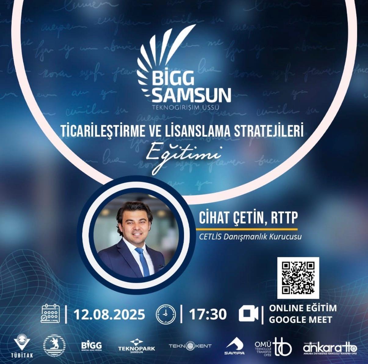 CETLİS Conducted a “Commercialization and Licensing Strategies” Training within the BİGG Samsun Program
