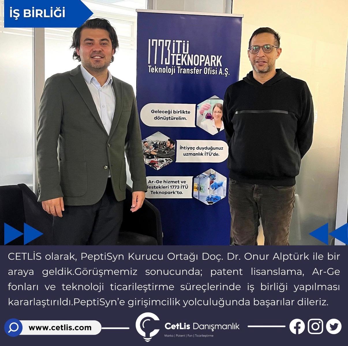 Technology Commercialization Collaboration Meeting Held Between CETLİS and PeptiSyn