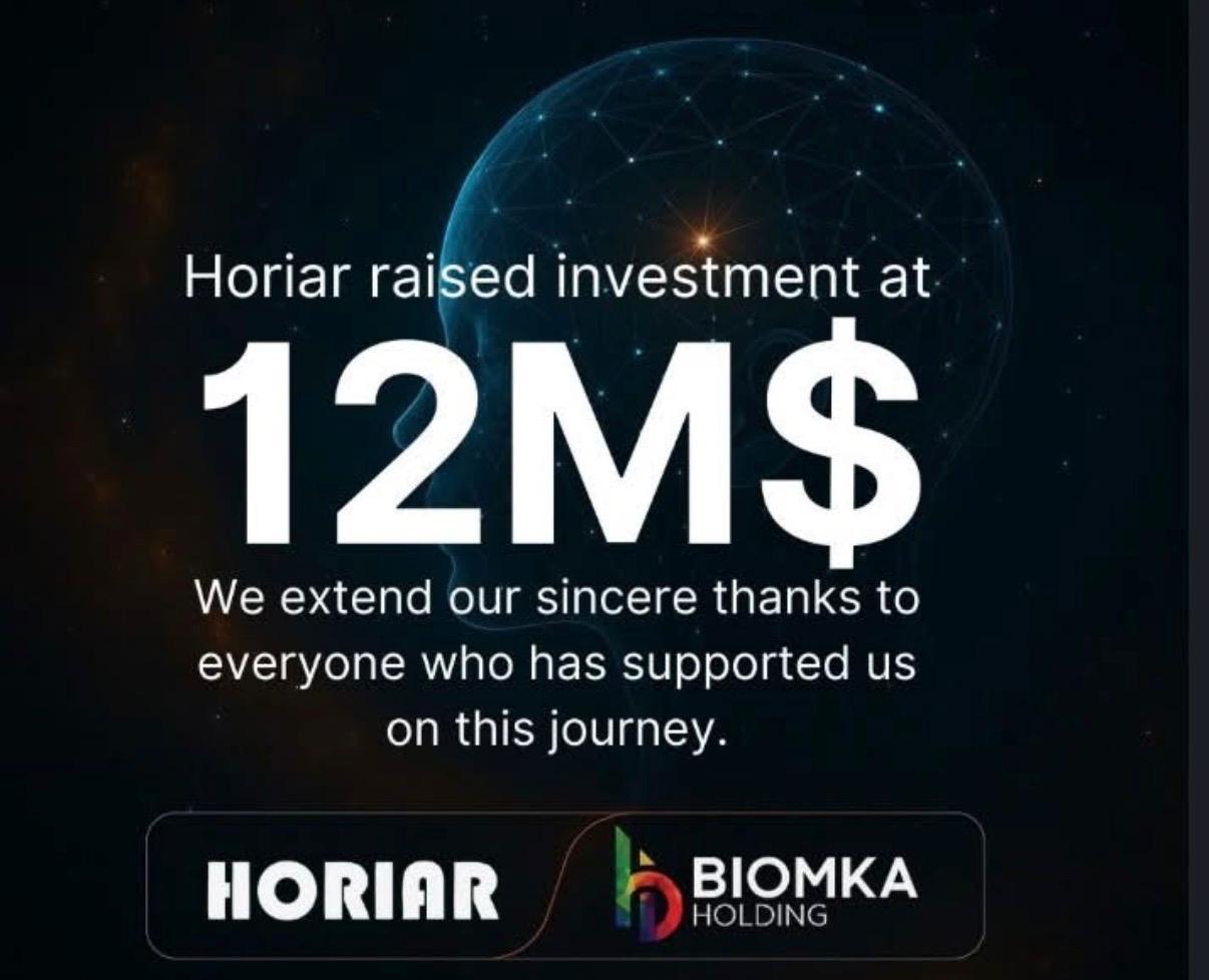 Horiar.ai Received Its First Investment from Biomka Holding