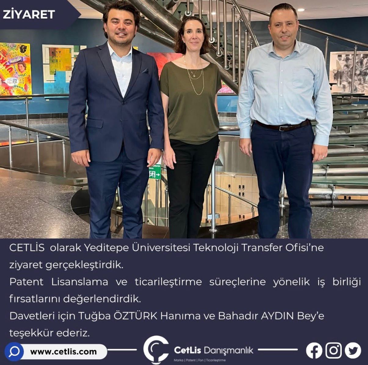 Collaboration Meeting Between CETLİS and Yeditepe University TTO