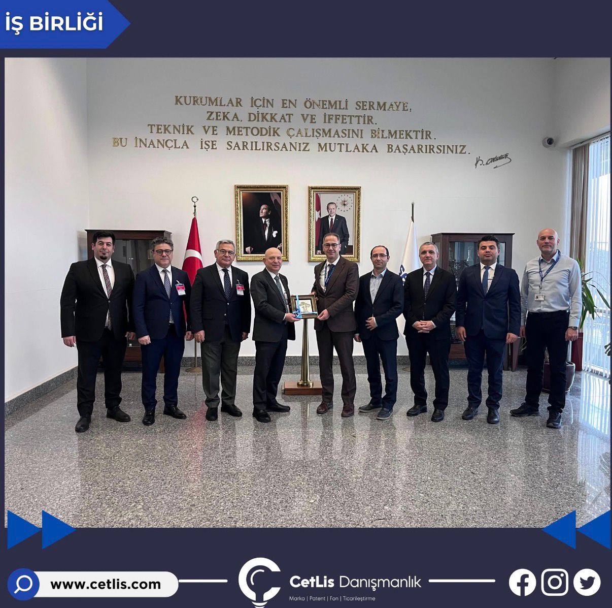 CETLİS Danışmanlık ve ASELSAN Sağlık Teknolojileri Direktörlüğü Arasında İş Birliği Görüşmesi Gerçekleştirildi